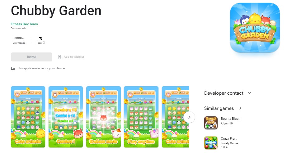 What is Chubby Garden?
