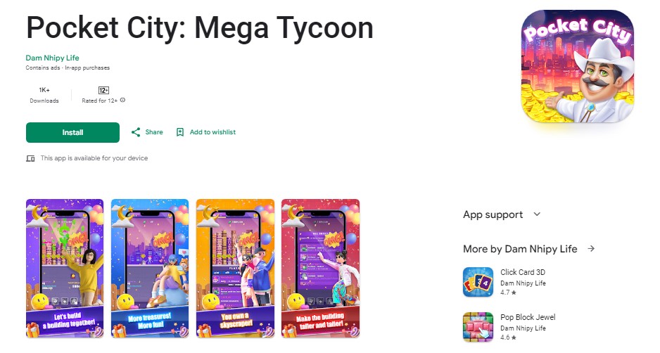 How Does Pocket City Mega Tycoon Work?