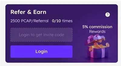 4. Make money by Referral Program from Capshort.