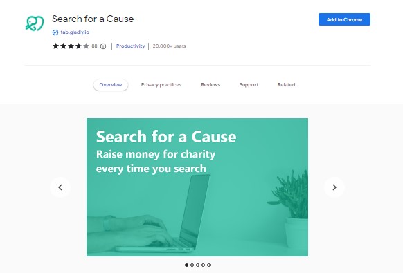 How to Make money by web searching from Search for a Cause?