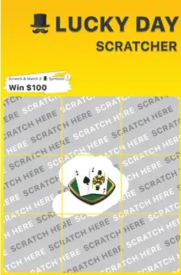 1. Make Money By Scratch-a-Card Game From Lucky Day.