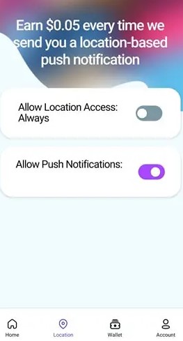 Make money by Location-based Notifications From SurveyParty.