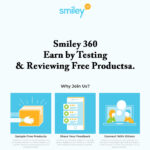 Smiley 360 – Earn by Testing & Reviewing Free Products