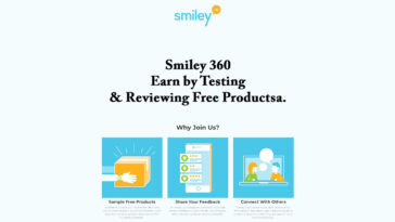 Smiley 360 – Earn by Testing & Reviewing Free Products