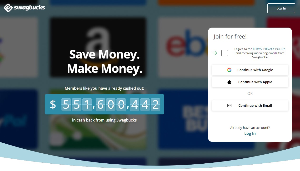 1. Swagbucks is Survey Sites that Pay Through PayPal.