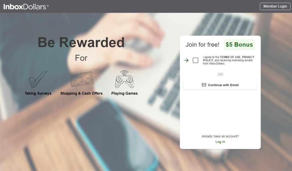 2. Survey Apps To Consider in November 2023 is InboxDollars.