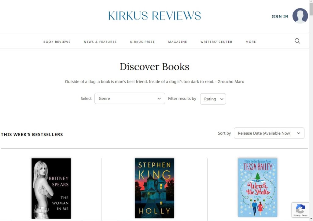 2. Get Paid To Read Books From Kirkus Review