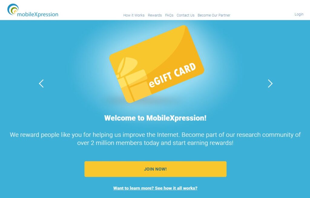 4. Earn Money Surfing The Web From MobileXpression