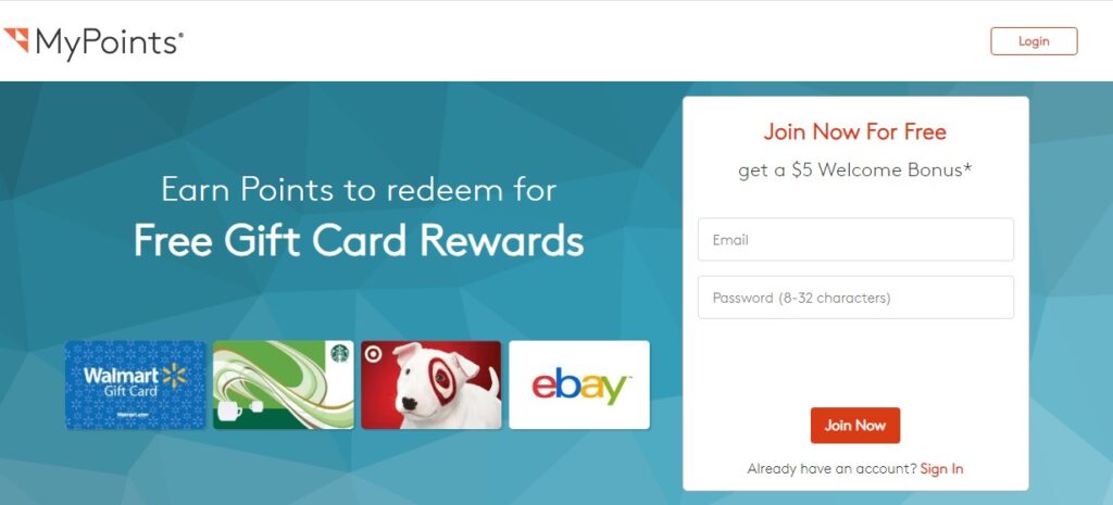 6. Earn Money Surfing The Web From MyPoints