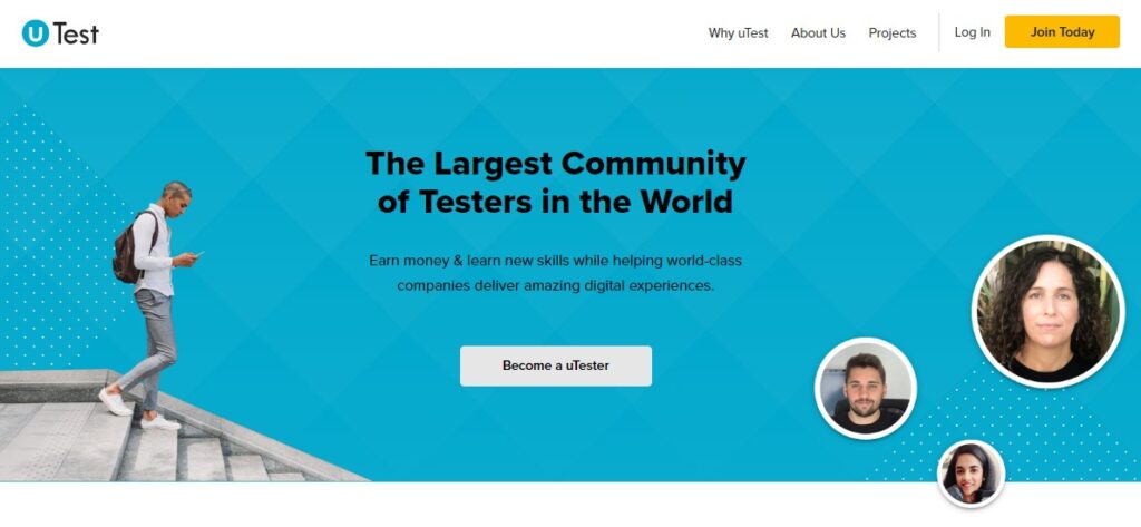 6. Earn Money By Testing Websites from UTest