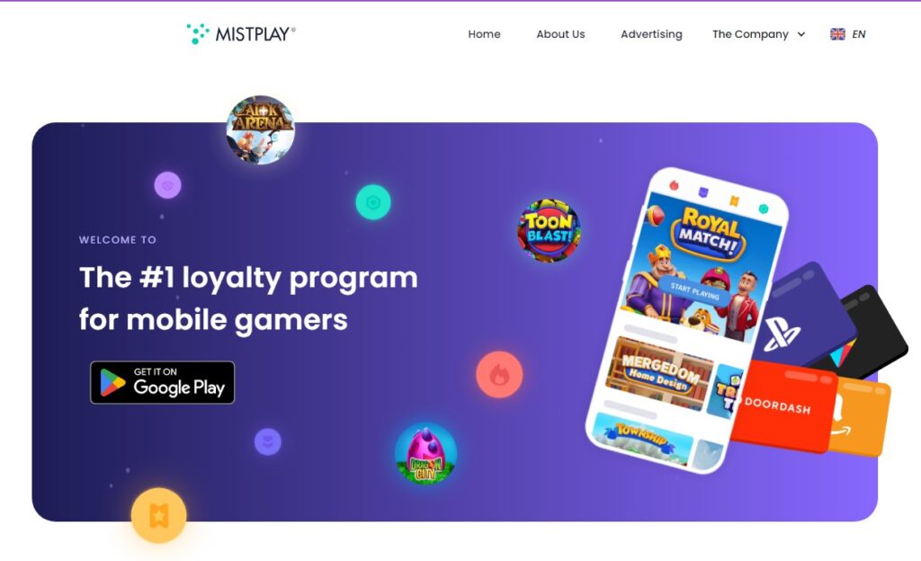 6. Mistplay you can take surveys for Amazon gift cards