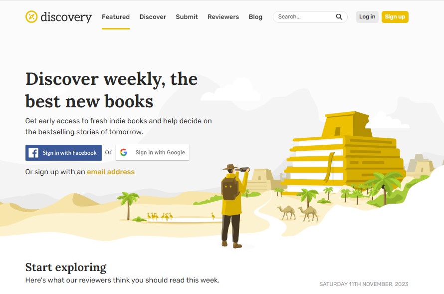 6. Get Paid To Read Books From Reedsy Discovery