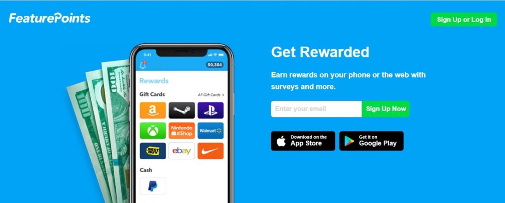 7. FeaturePoints - Earn Money By Watching Videos in November 2023