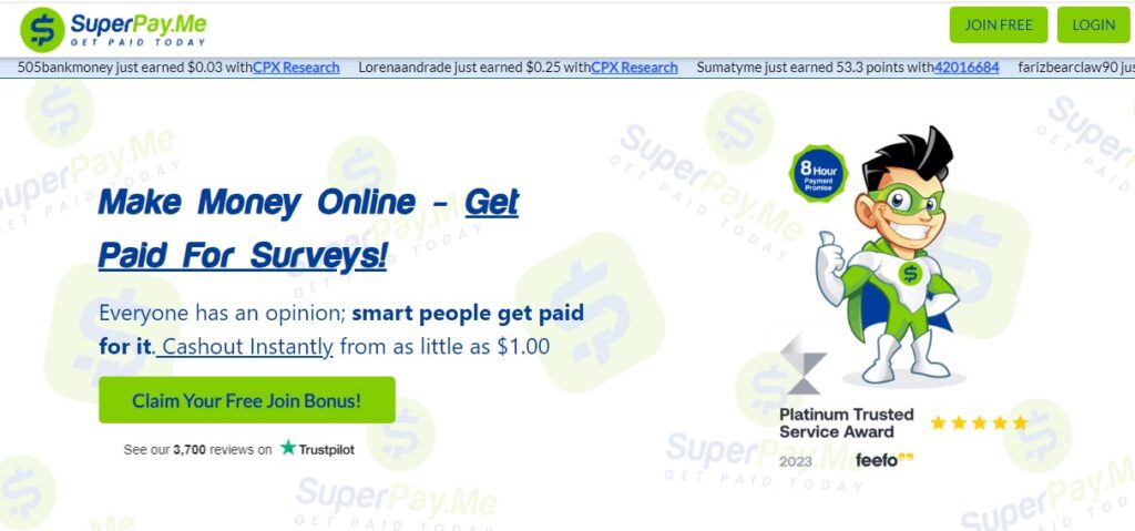 7. Get Paid Via Direct Bank Transfer from Superpay.me