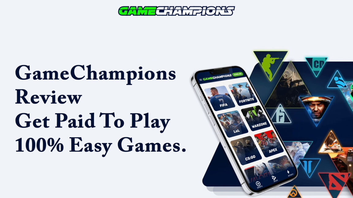 GameChampions Review Get Paid To Play 100% Easy Games