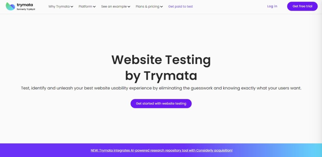 1. Legit Websites That Will Pay You Daily is Trymata