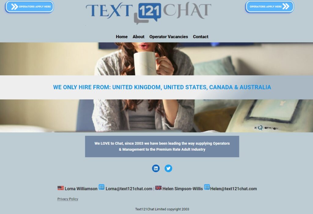 3. Texting for Cash From Text121chat.com