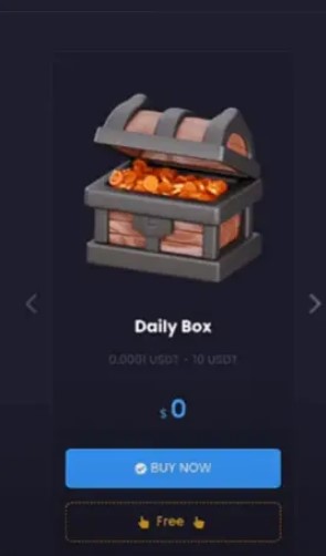 Make Money By Gift Box From Minersy Mining App.