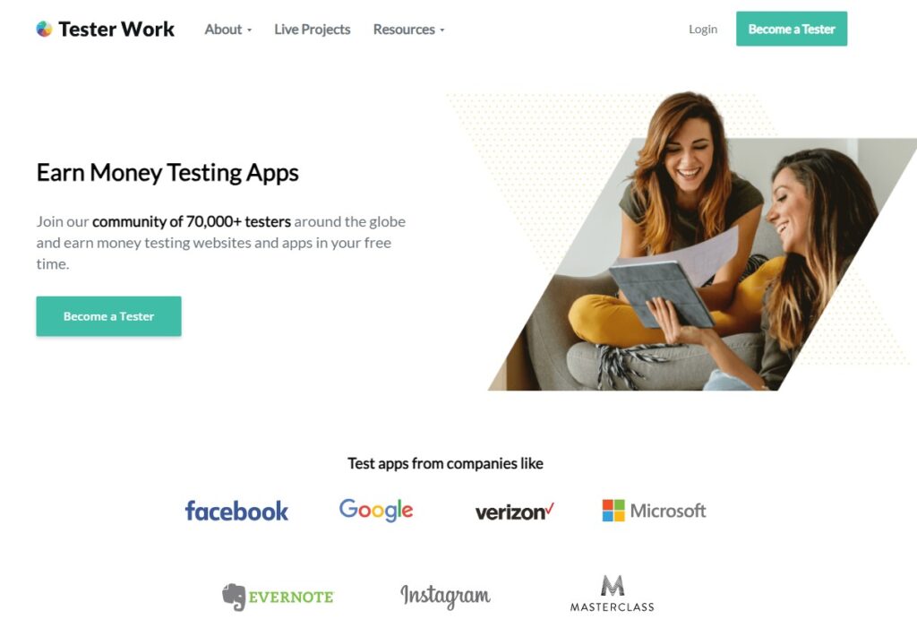 5. High-Paying Survey Websites is Tester Work