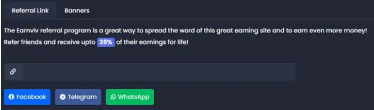7. Make Money by Earnviv Referral Program.