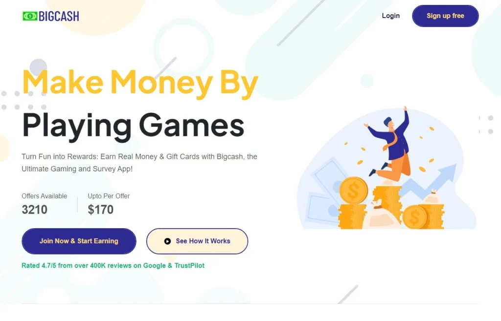BigCash Review : Your Gateway to Earn 100% Easy Rewards