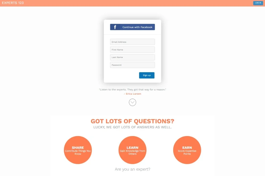 12. Websites That Will Pay You Just Answering Questions is Experts123