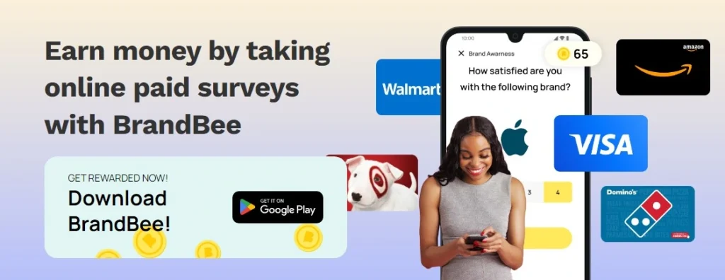Make Money By Answering Survey From BrandBee