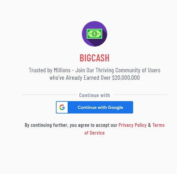 How To Join BigCash?