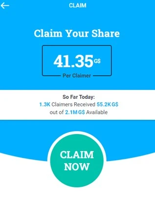 Earn By Daily Claim From GoodDollar