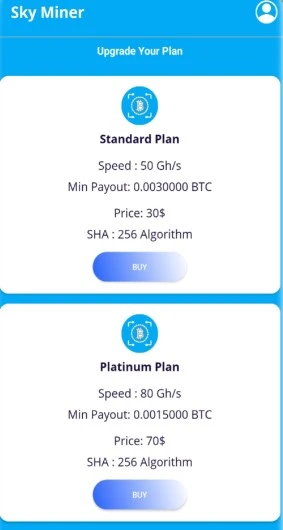 How do you get paid From Sky Miner?