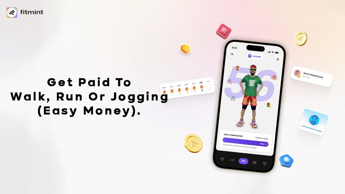 Fitmint Get Paid To Walk, Run Or Jogging (Easy Money 2024)