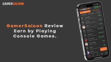 GamerSaloon Review Earn by Playing Console Games In 2024