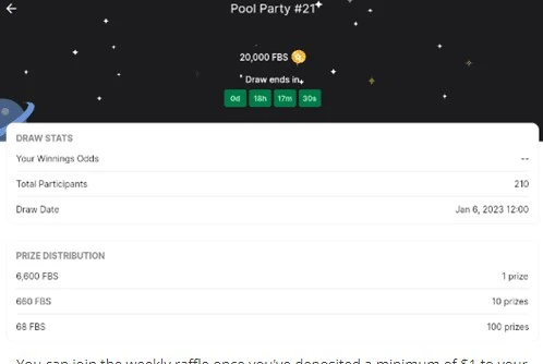 2. Make Money By Pool Party From Finblox