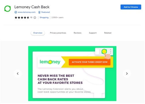 Make money with Cashback offer From Lemoney