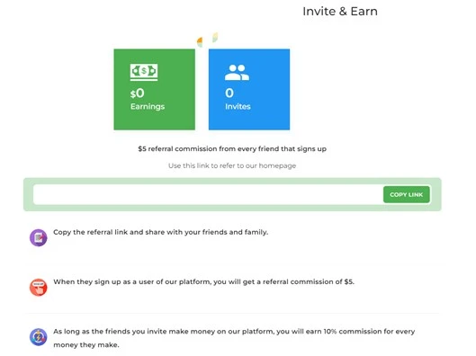 Make Money By Referral Program From DollarTub